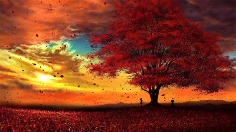 Autumn Anime Wallpapers - Top Free Autumn Anime Backgrounds - WallpaperAccess