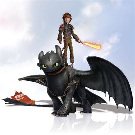 Hiccup and Toothless from HTTYD 2 - How to Train Your Dragon Photo (35046123) - Fanpop