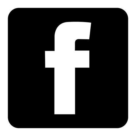 FACEBOOK LOGO VECTOR BLACK - social networking