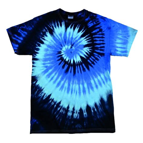 TIE DYE BLUE OCEAN T-SHIRT | Tie dye shirts patterns, Cool tie dye shirts, Blue tie dye shirt