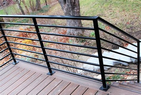 metal deck stair railing ideas - Selma Oconnell