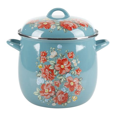 The Pioneer Woman Vintage Floral 12-Quart Stock Pot - Walmart.com - Walmart.com