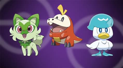 Pokémon Scarlet and Violet starter evolutions and what they look like: Is Sprigatito, Fuecoco ...