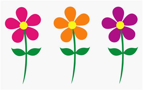 Purple Cartoon Flower Images Pictures - Flower Clipart, HD Png Download , Transparent Png Image ...