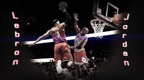 LeBron James Michael Jordan Wallpaper - WallpaperSafari