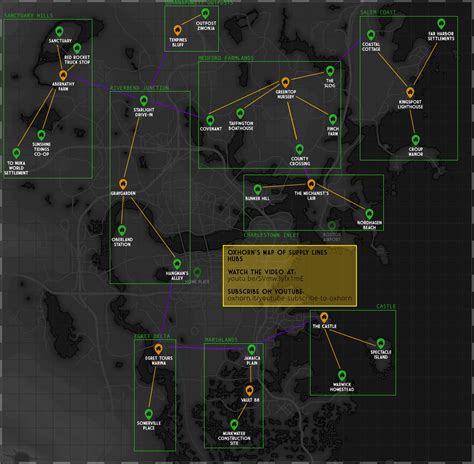 Fallout 4 All Vault Locations Map