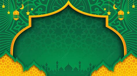 Maulid Green And Gold Background, Maulidnabi, Green Background, Gold Background Image And ...