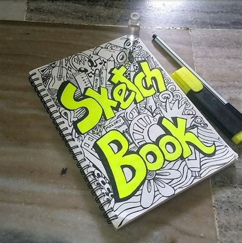 That's the cover page of my sketch book:) | Creative book covers, Sketchbook cover, Book art