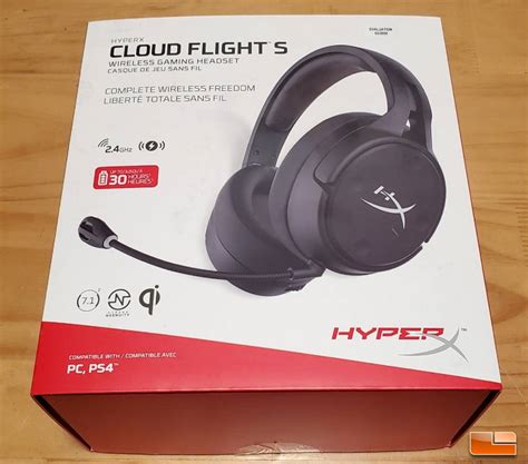 HyperX Cloud Flight S Wireless Gaming Headset Review - Legit Reviews