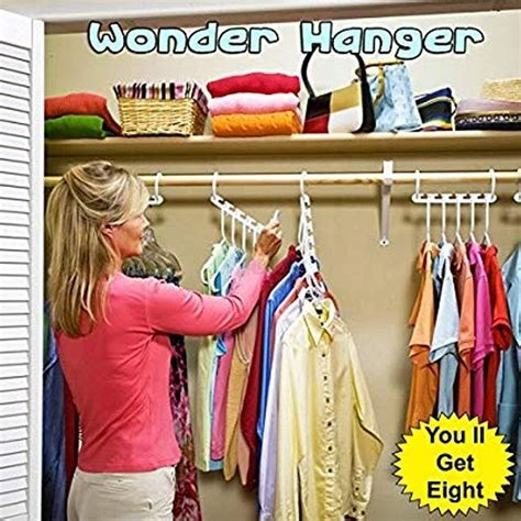 Wonder Hanger Closet Wardrobe Organizer (Pack of 8) in Pakistan