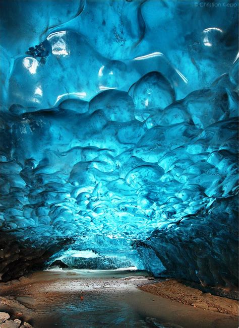 Crystal Cave - Iceland Ice Cave : r/pics