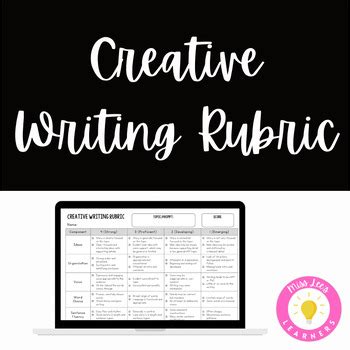 Creative Writing Rubric by Miss Lee's Learners | TpT