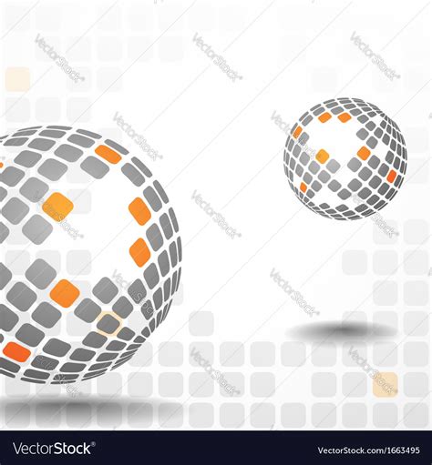 Abstract Square Background Royalty Free Vector Image