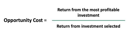 Opportunity Cost - | Formula | Example | Analysis - Accountinguide