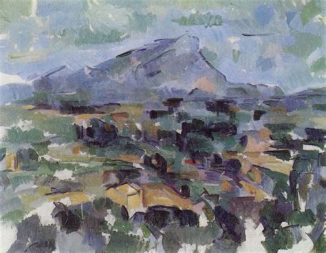 Mont Sainte-Victoire, c.1906 - Paul Cezanne - WikiArt.org