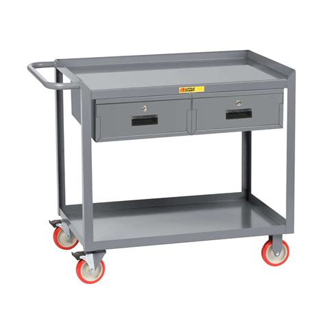 Mobile Workstation with Storage Drawer - Little Giant