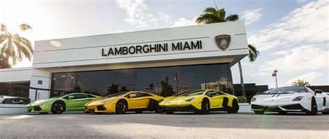 About Lamborghini Miami a North Miami Beach FL dealership