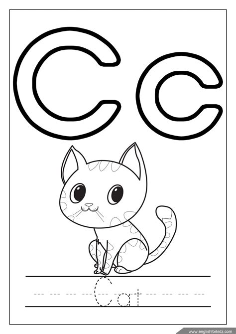 Letter C Song. Cat Song for Kids Learning ABC