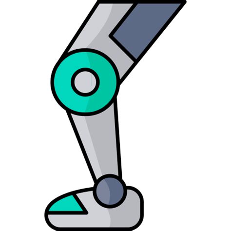 Robotic leg - Free medical icons