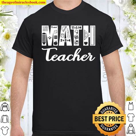 Official Math Teacher Shirt