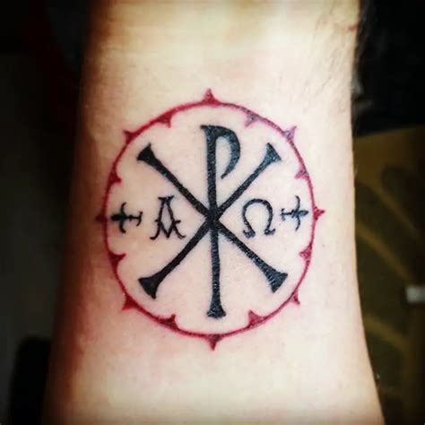 50+ Chi Rho Tattoo Designs and Meanings