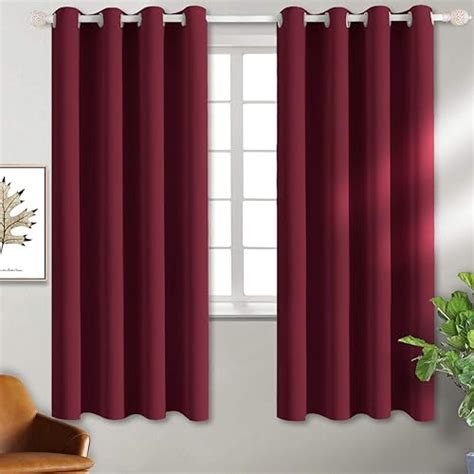 Dark Red Curtains For Bedroom : Free delivery and returns on ebay plus items for plus members ...