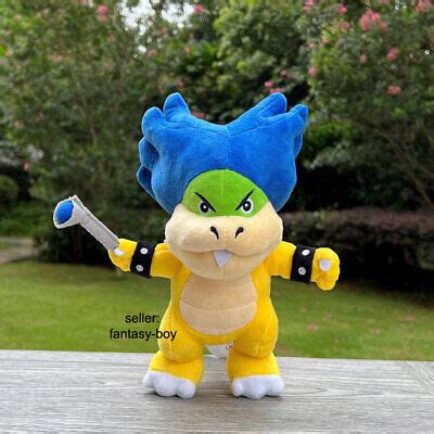 SUPER MARIO PLUSH Standing Ludwig Koopa 9" Bowser Koopalings Stuffed Toy Doll £16.30 - PicClick UK