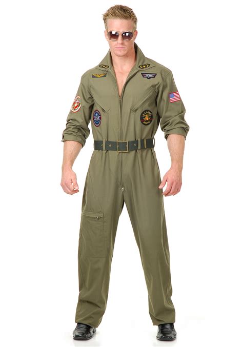 Plus Size Men's Air Force Pilot Costume