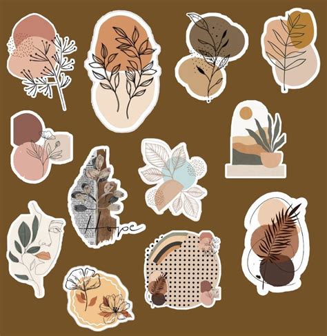 sticker aesthetic in 2022 | Scrapbook stickers printable, Aesthetic stickers, Sticker art in ...