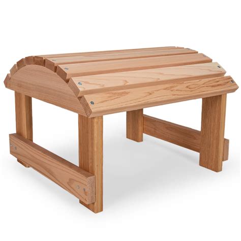 All Things Cedar Outdoor Ottoman - Walmart.com