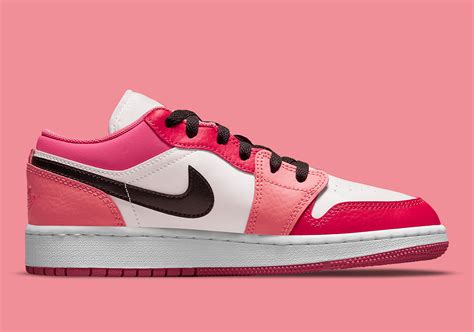 Air Jordan 1 Low GS Pink 553560-162 Release Info | SneakerNews.com