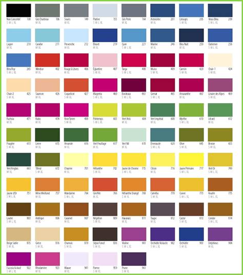 The Comprehensive Color Paint Chart For Cars - Paint Colors