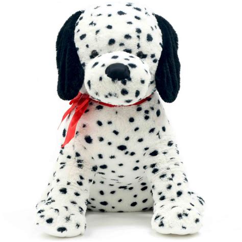 Large Dalmatian Puppy Dog Plush Toy with Red Bow 24" - Walmart.com - Walmart.com