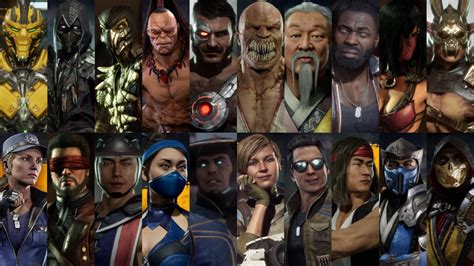 Mortal Kombat Characters