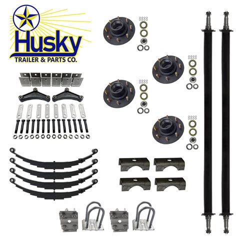 7,000 lb. Tandem Axle Kits - Husky Trailer Parts Co.