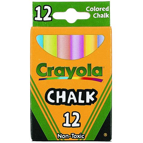 Crayola Chalk, Colored - Walmart.com