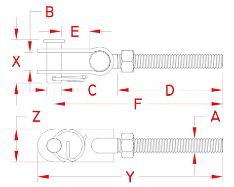 Turnbuckle Toggle - Suncor Stainless