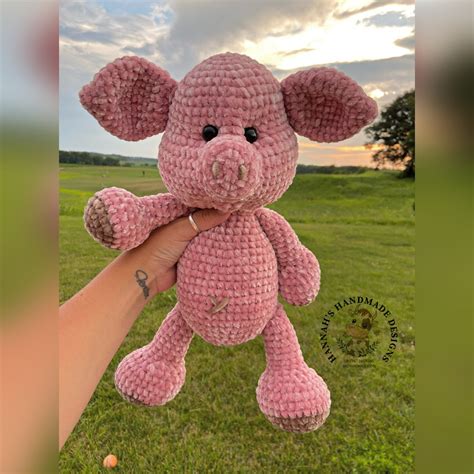 Baby Pig Crochet PDF PATTERN ONLY, Digital File - Etsy