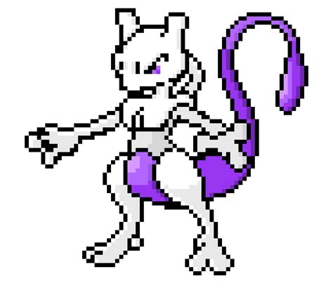 Mewtwo | Pixel Art Maker