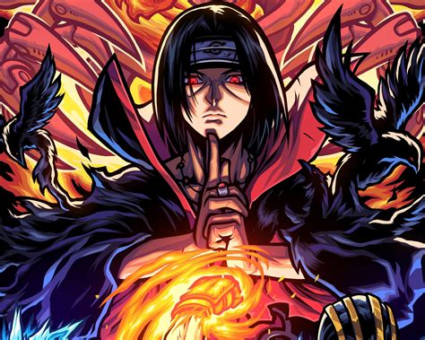 Itachi Uchiha Cool Digital Art Naruto HD Wallpaper, HD Anime 4K Wallpapers, Images and ...