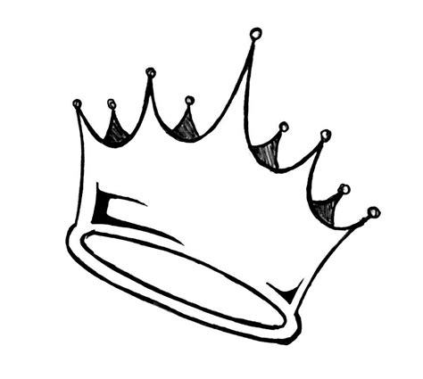 Tumblr Crown Drawing