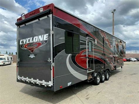 2013 HEARTLAND CYCLONE 4014 TOY HAULER - True RV True RV