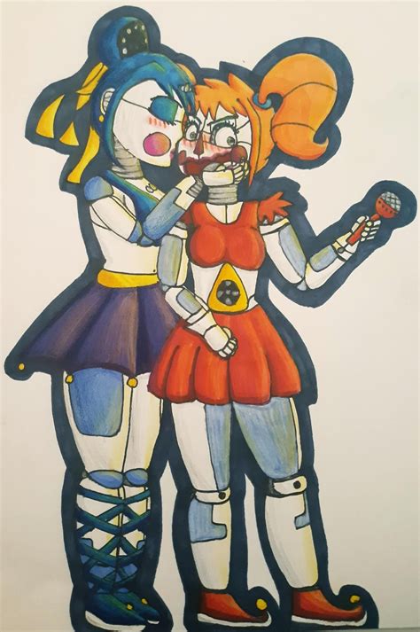 Gimmie a Kiss (Bablora/Balloraby) (REMAKE!!) by meepmorp69 on DeviantArt | Anime fnaf, Fnaf ...