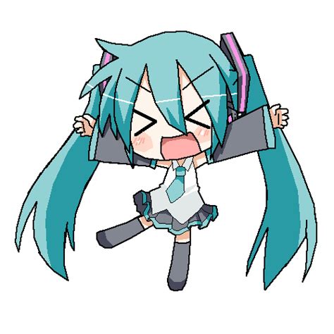 Hatsune Miku Chibi Transparent - IMAGESEE