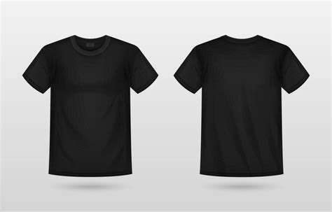 3D Black T-Shirt Mockup 20651492 Vector Art at Vecteezy