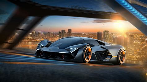 Lamborghini Terzo Millennio EV Supercar 4K Wallpaper - HD Car Wallpapers #9008