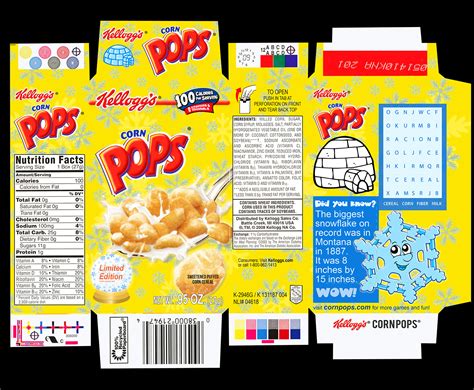 Corn Pops Cereal Box Design :: Behance