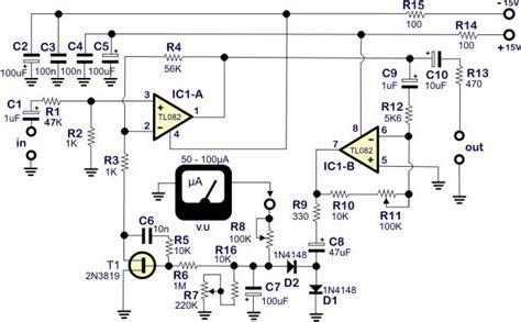 Simple Audio Compressor Circuit Diagram - Circuit Diagram