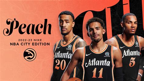 Atlanta Hawks Officially Debut Their Peach 2022-23 Nike NBA City Edition Uniform | NBA.com