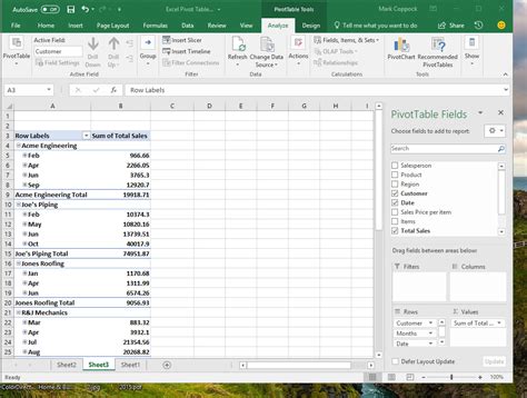 Microsoft excel pivot tables - downluli